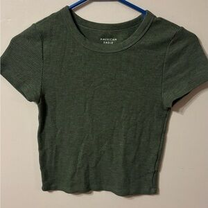 American Eagle Ribbed Crop Top